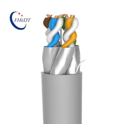 comprare La diafonia bassa U-FTP ha protetto il rivestimento del PVC LSZH di Cat6a Lan Ethernet Cable online manufacture