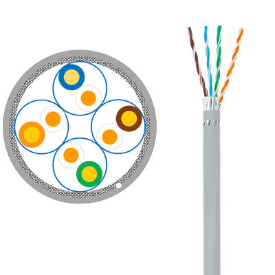comprare diafonia bassa Lan Ethernet Cable del ftp del cavo di Ethernet di 550MHz Cat6A 23AWG Cat6A S online manufacture