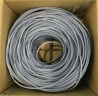 comprare 155M Larghezza di banda 24 AWG Cat5e Ethernet Cable Cat.5E F-UTP Copper Lan Ethernet Cable fabbricazione online