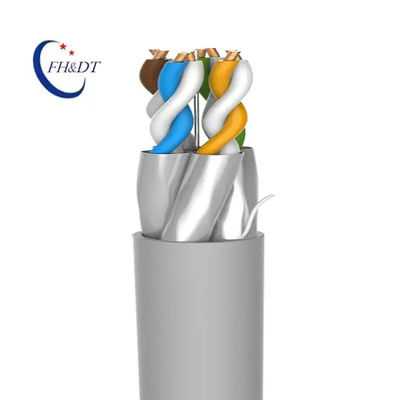 Un buon prezzo. OEM di espansione Cat6A U-UTP del cavo di Ethernet di 23awgx4p Cat6A alto in linea